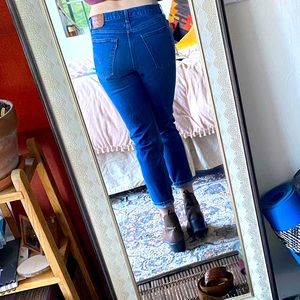 Levi’s Wedgie Straight Cropped